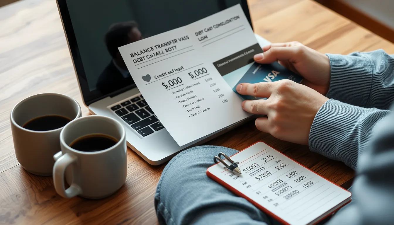 Key information: Balance transfer vs. debt consolidation loan for ,000: which is cheaper?