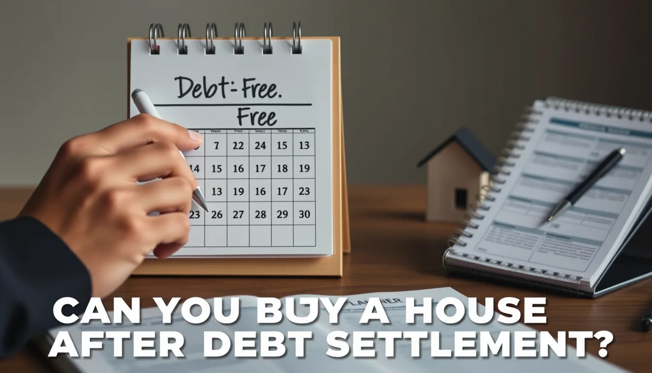 Key information: Can you buy a house after debt settlement?