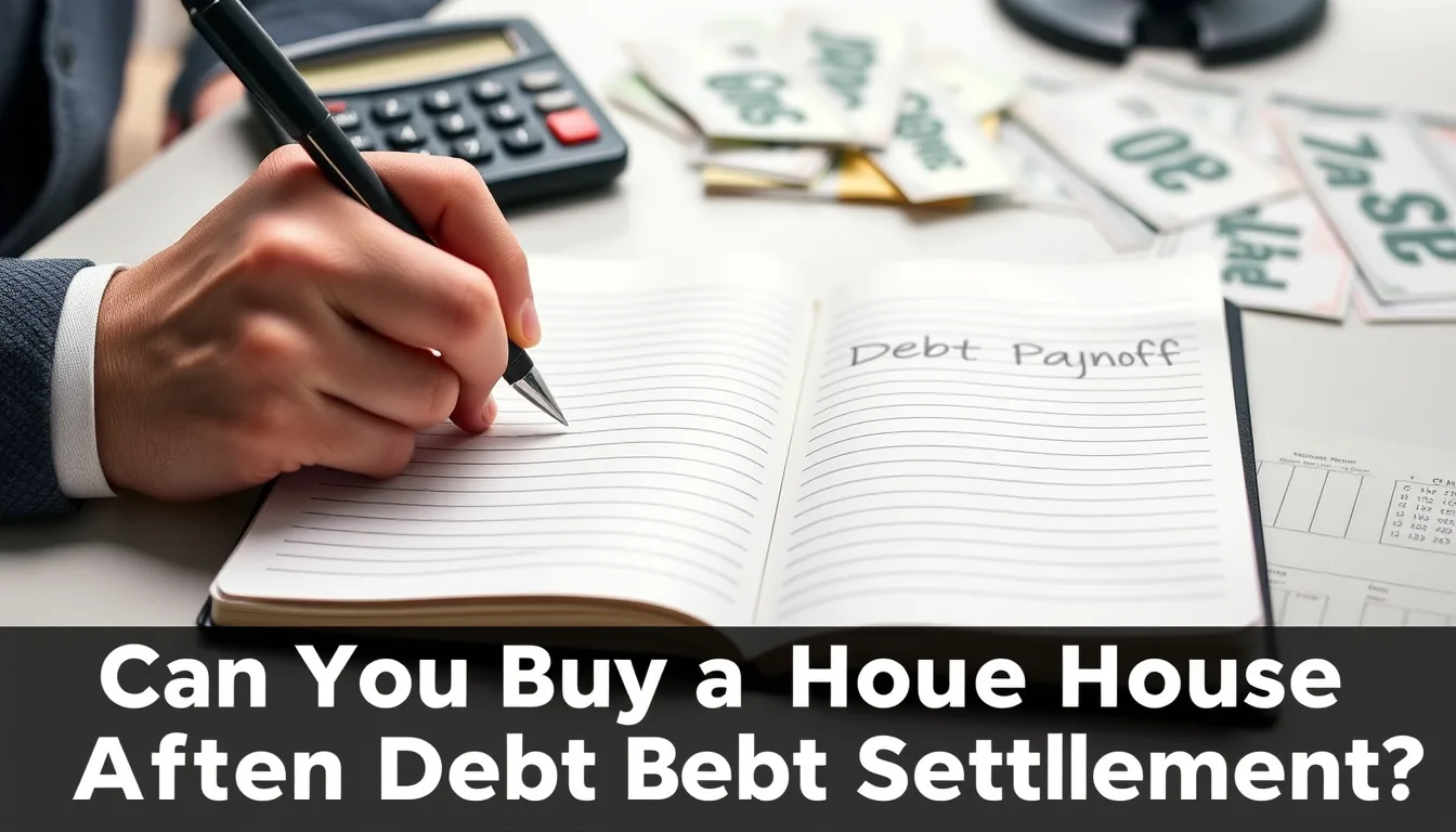 Can you buy a house after debt settlement?