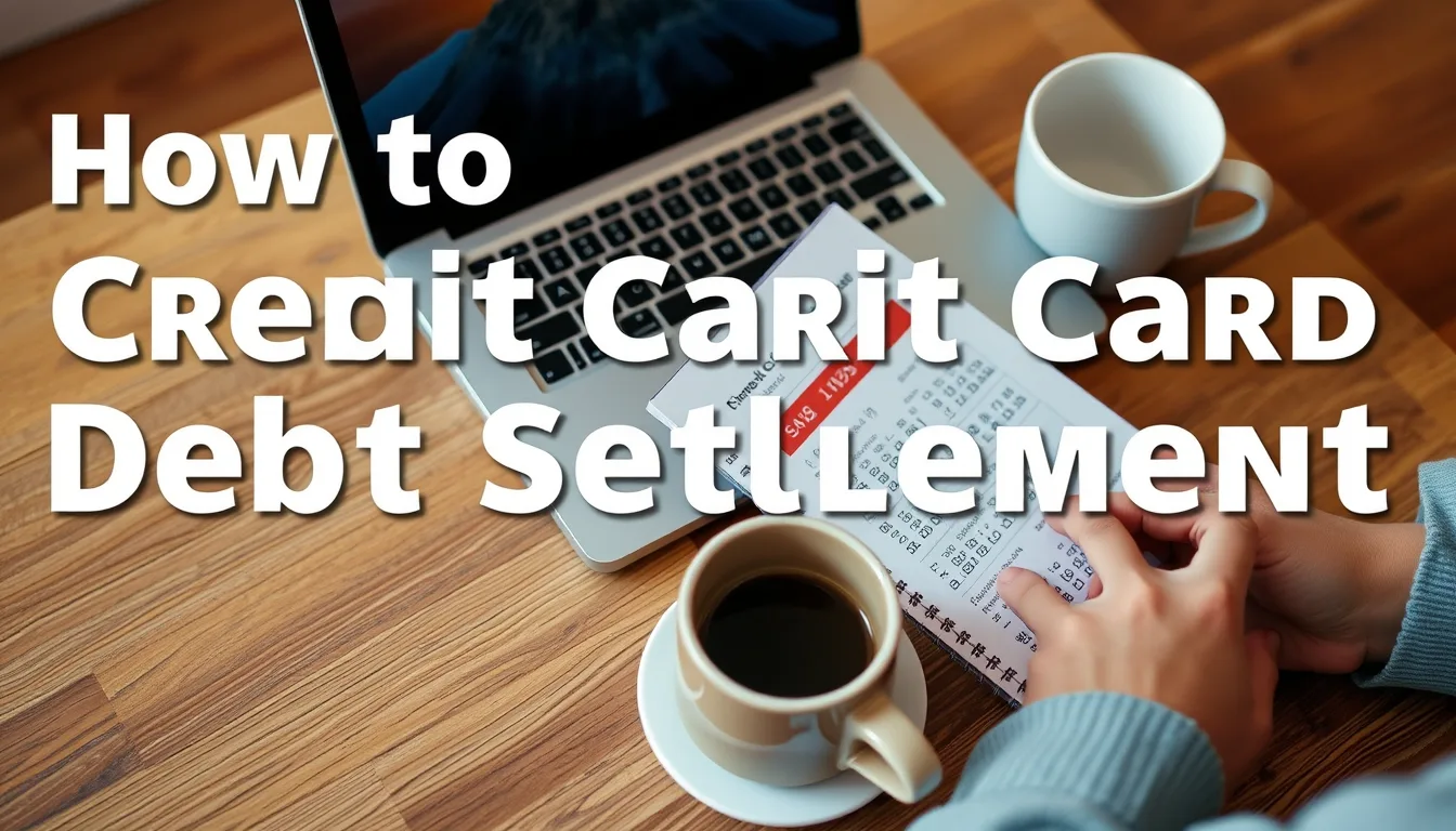 Key information: How to handle credit card debt settlement