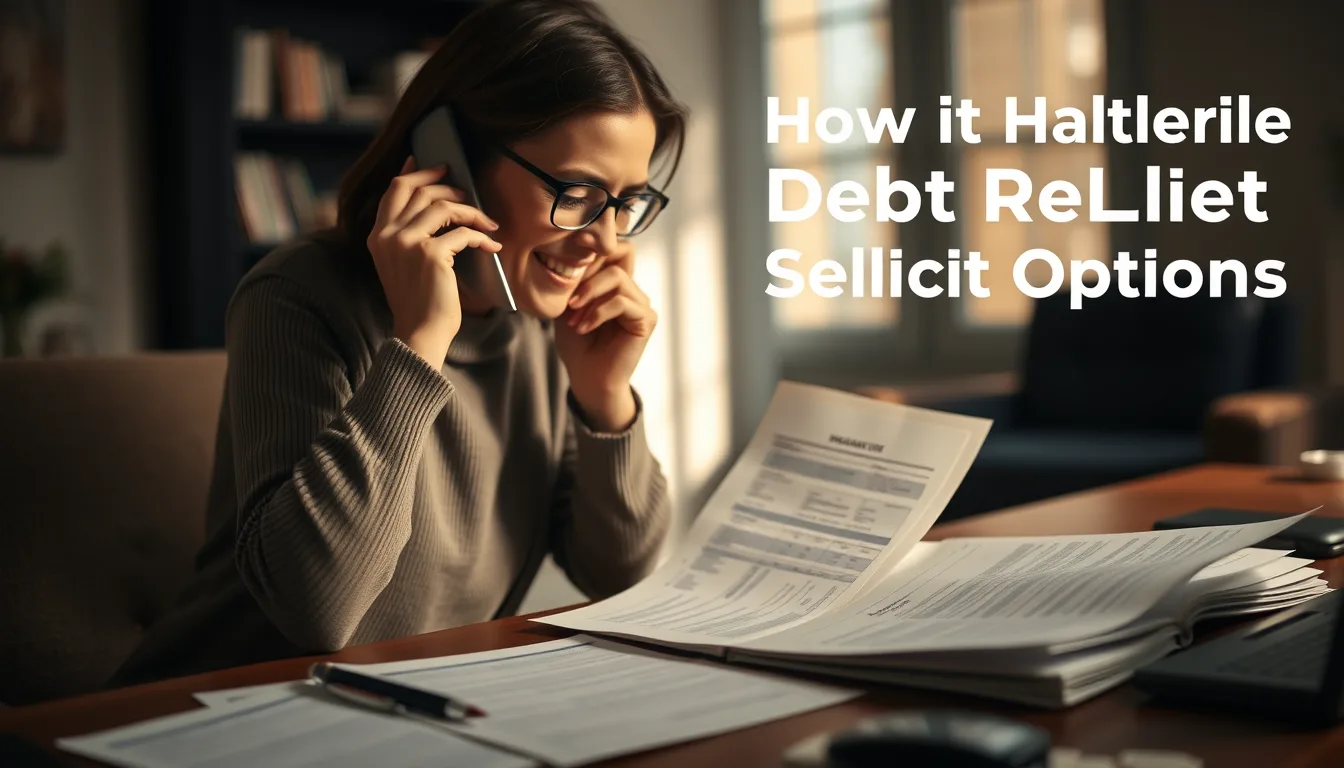 How to handle debt relief options canada