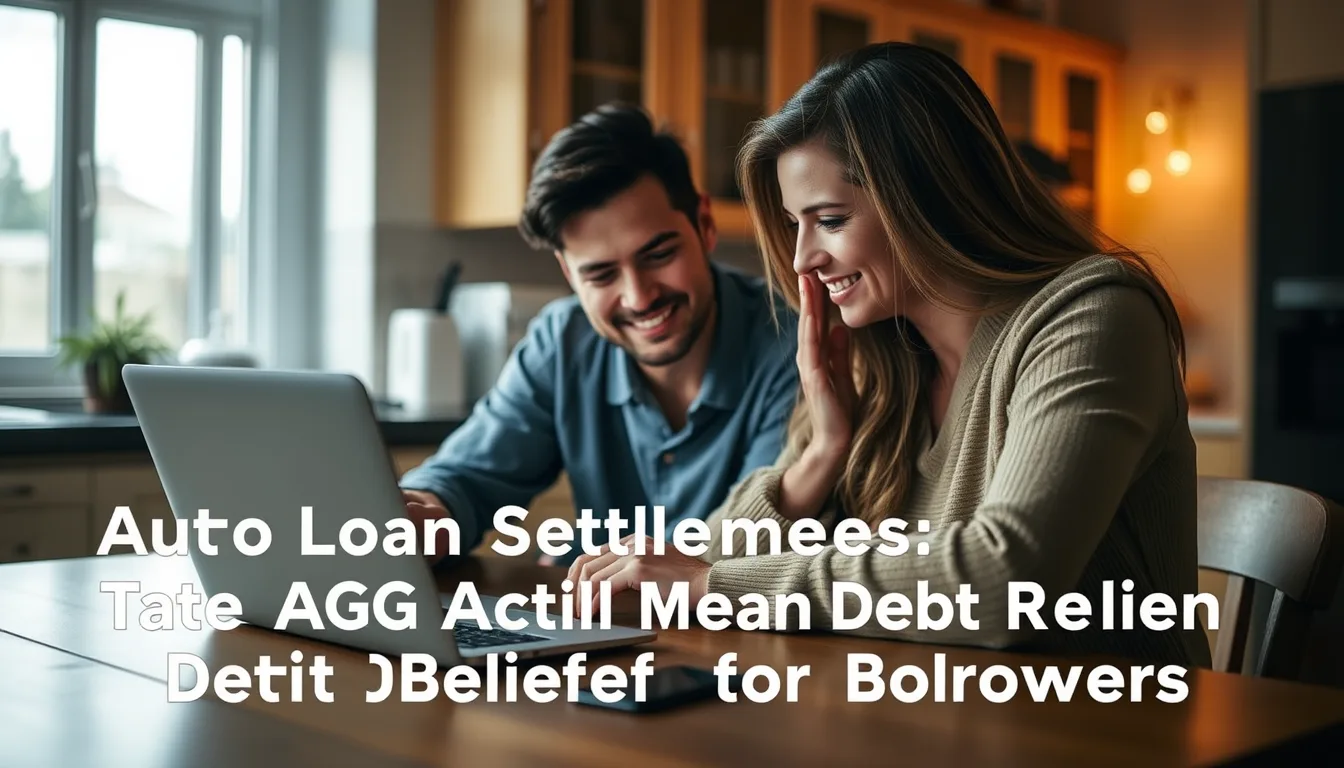 Key information: Auto loan settlements: how state ag actions can mean debt relief for borrowers