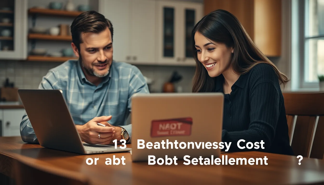 Key information: How much does chapter 13 bankruptcy cost compared to debt settlement?