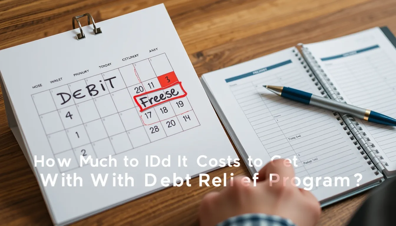 Key information: How much does it cost to get out of debt with a debt relief program?