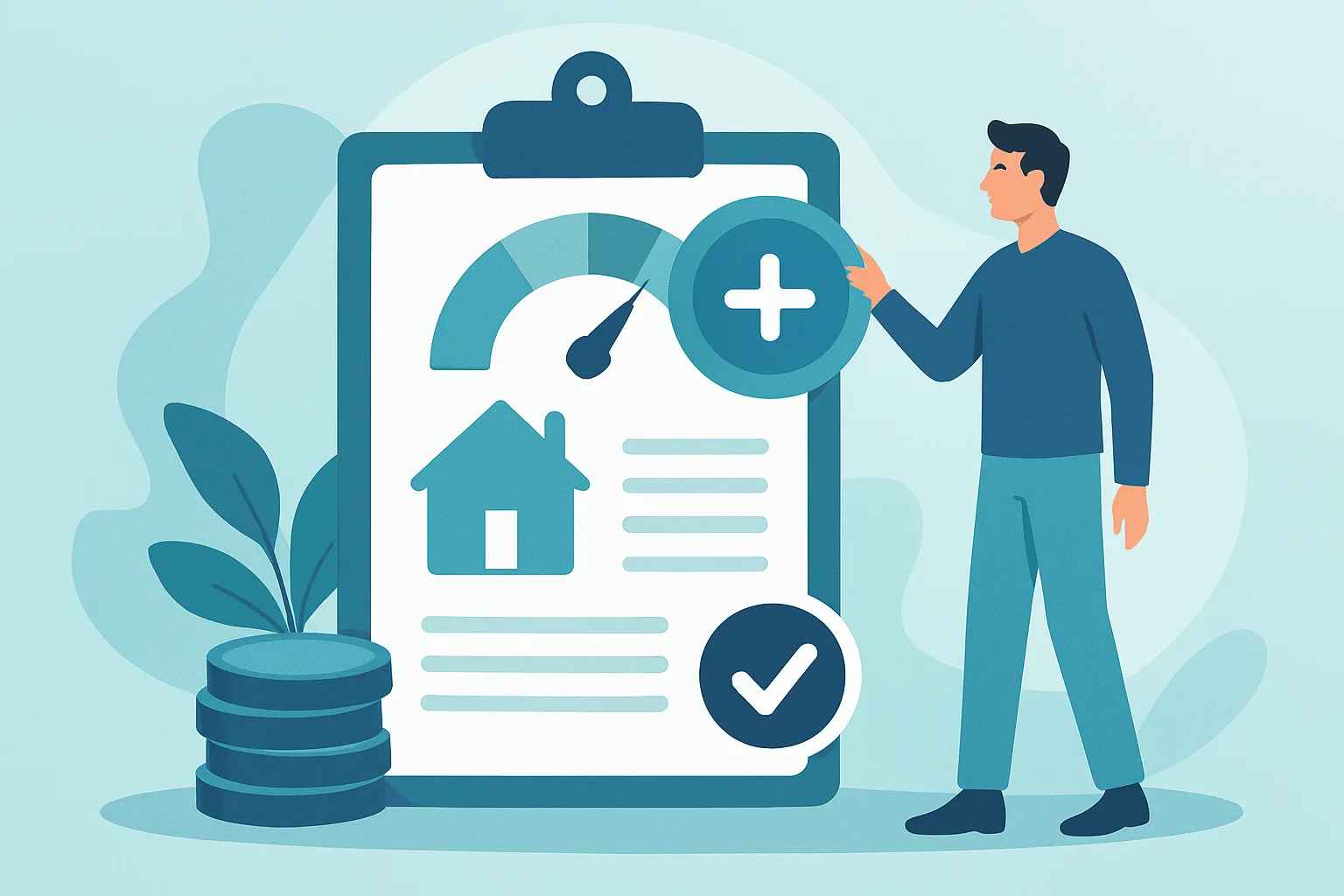 Illustration about how to add rent payments to your credit report