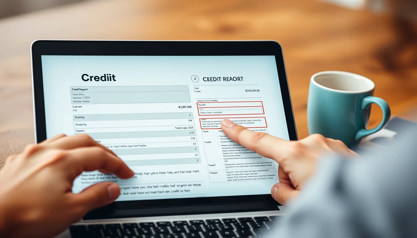 Key information: How to read a credit report: a step-by-step guide