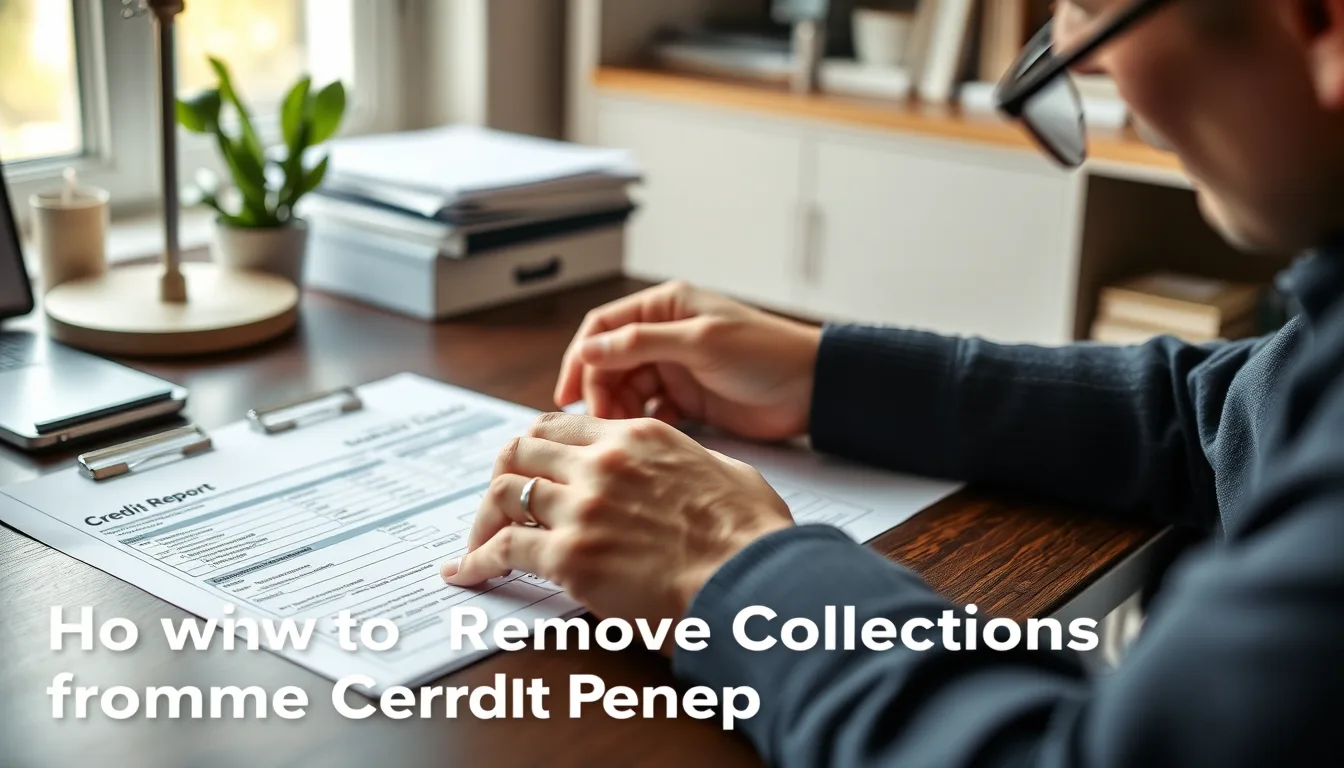 How to remove collections from your credit report in houston