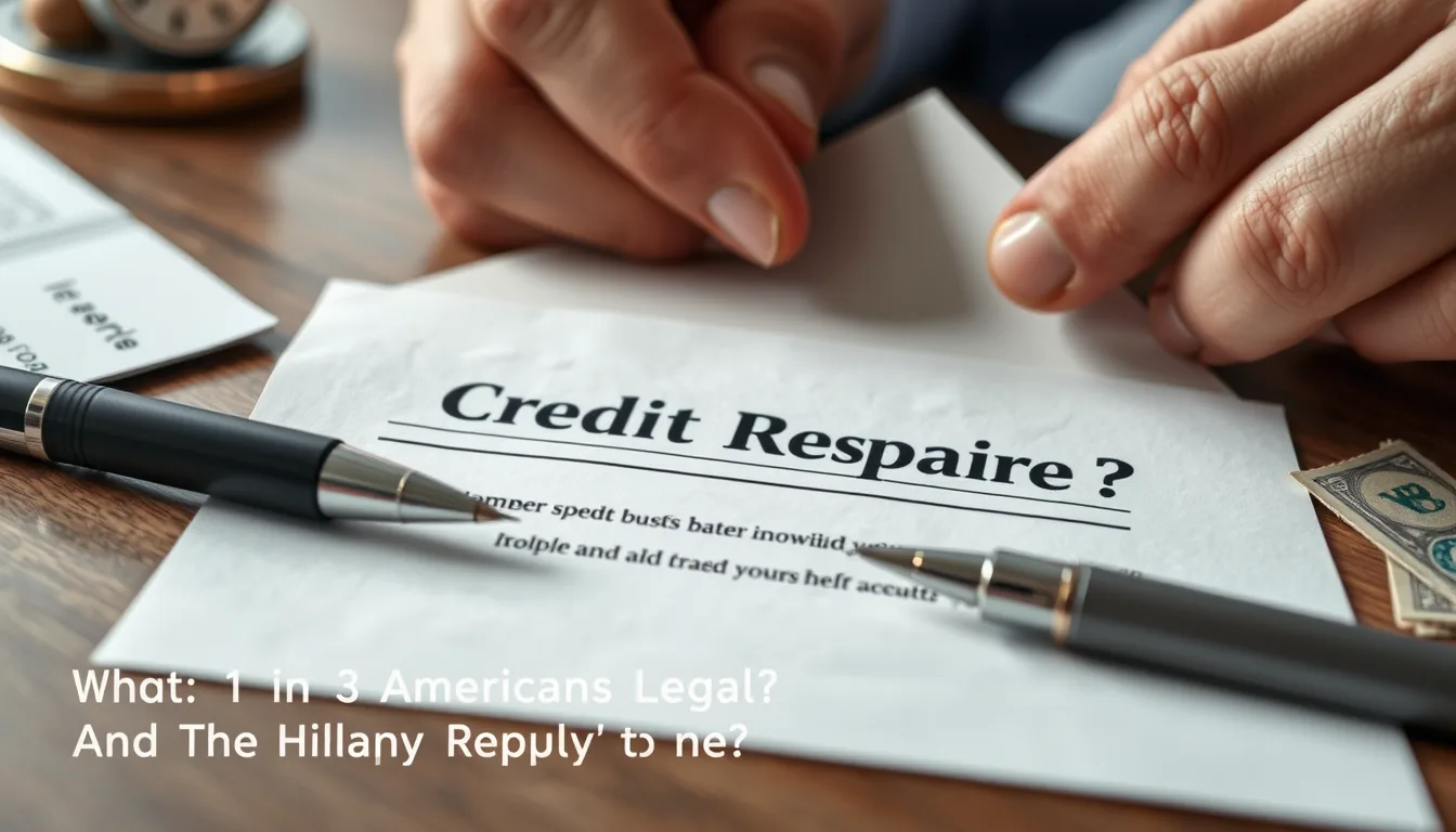 Related guide: Is credit repair legal? what 1 in 3 americans don't know (and why it matters)