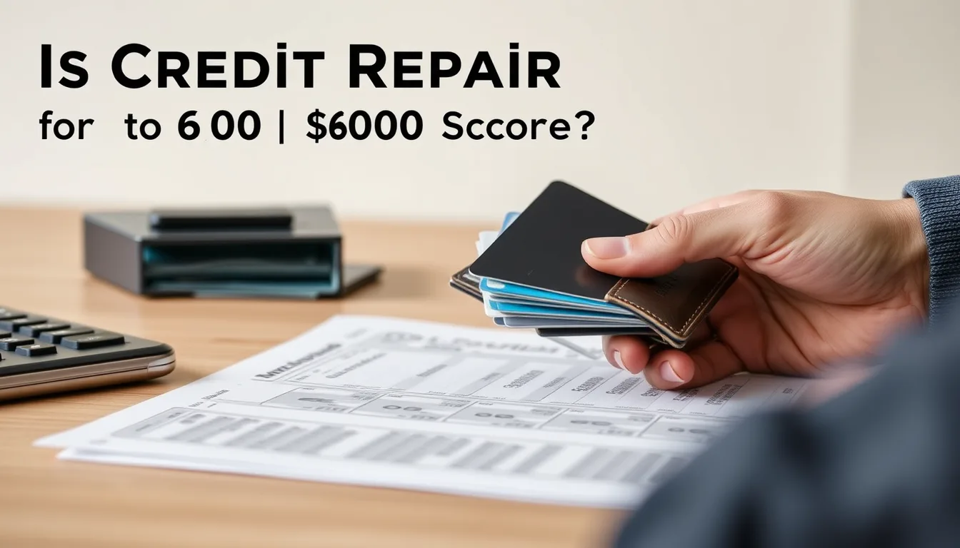 Key information: Is credit repair worth it for a 600 credit score?