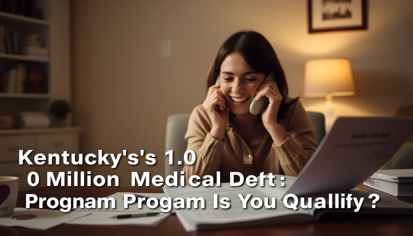 Kentucky's 0 million medical debt forgiveness program: do you qualify?